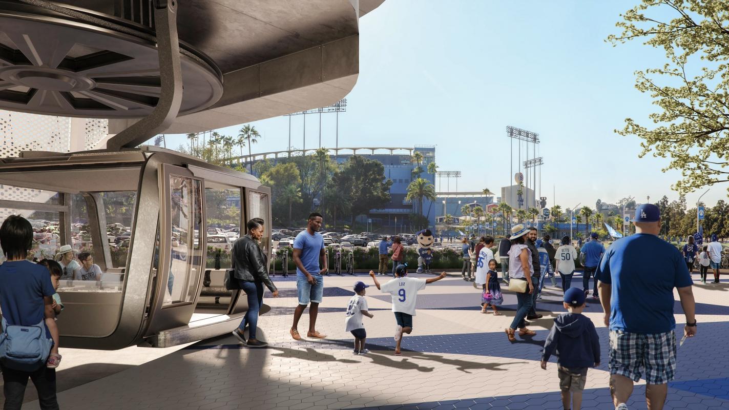 Dodger Stadium Parking Lots Map